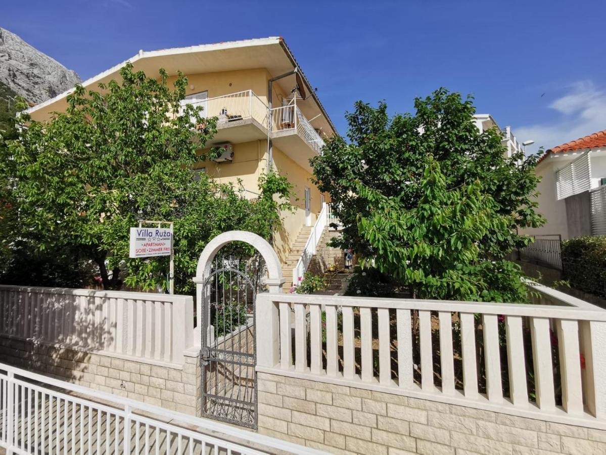 Villa Ruza 30M From The Beach Baška Voda Exterior foto